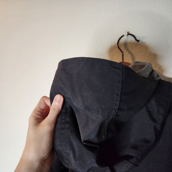 Sorel Mens Small Black Rain Jacket Omni-Tech Waterproof Hooded - Picture 12 of 12